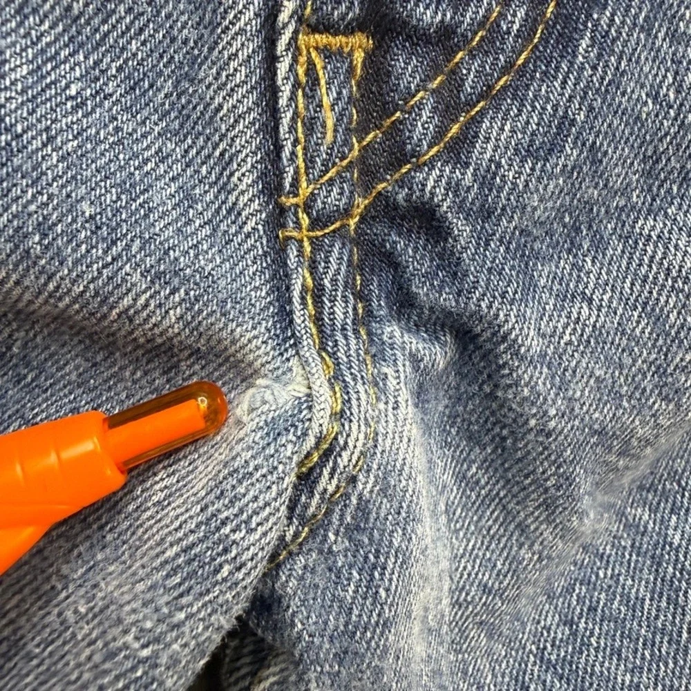Levis 550 Jeans Relaxed Fit 40x32 (FIT 39x30) Blue Denim Classic Cotton Casual
